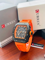 Charger l'image dans la galerie, CURREN Chronographe Sport Tonneau